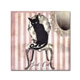 thumbnail image 2 of Trademark Fine Art "Bad Cat I" Canvas Art by Color Bakery, 2 of 2