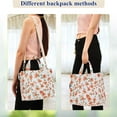 thumbnail image 4 of FORMRS Womens Corduroy Tote Bag Crossbody Shoulder Handbag with Pocket, Small Floral Blooms, 4 of 7
