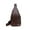 Coffee, variant on Men Women Crossbody Bags Sling Bag for Men Crossbody for Outdoors Hiking Traveling,Khaki