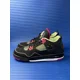 thumbnail image 2 of Size 9.5Y- GS N I-K-E A i r-Jor-dan 4 Retro 30TH GG Black / Fuchsia 705344-027, 2 of 6