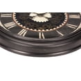 thumbnail image 5 of Clocks - 23" Round - Gear Mechanism - Wall Clock - Brown - Transitional, 5 of 6