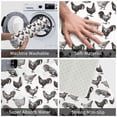 thumbnail image 4 of Bingfone Funny Chicken Door Mat 16"x24" Front Entrance Non-Slip Low Profile Washable for Entryway, 4 of 7