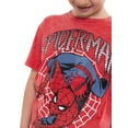 thumbnail image 4 of Spider-Man Boys' Short Sleeve Graphic Tee and Shorts Set, 2-Piece, Sizes 4-10, 4 of 7