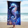 thumbnail image 6 of geerera Europe And The United States Beach Towel Bag Portable Storage Backpack Printed Towel Bath Towel, 6 of 6