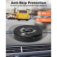 thumbnail image 4 of Greadio Portable Bluetooth CD Player with 2000mAh Rechargeable, Personal CD Player for Car with FM Transmitter/AUX, CD Discman Player with Headphone,, 4 of 9