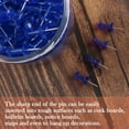 thumbnail image 2 of Unique Bargains 500 Pcs 3/8 Inch Push Pins  Thumb Tacks for Home Office Cork Boards Map Note Picture Hanging Blue, 2 of 8