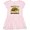 Ballerina Pink, variant on Inktastic Turtle-ly Adorable Cute Turtle Girls Toddler Dress