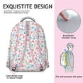 thumbnail image 5 of "Chic Sunflower & Wildflower Print Backpack - Roomy School Bag with Laptop Compartment, Water-Resistant Fabric, Multiple Pockets for Organization, Trendy Floral Design", 5 of 6