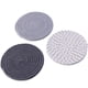 thumbnail image 1 of Tabla de mesa antiperramiculada Pote redondo Aislamiento térmico Braiding Placa de algodón Almohadilla Lavable Placa de comedor Lavable Partidos de cocina Partidos de la cocina 3pcs / Set Gray seitruly  HA010159-01, 1 of 6
