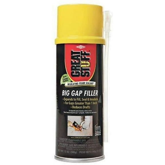 Great Stuff 157906 Insulating Foam Sealant, 12 oz, Cream