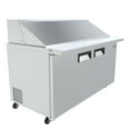 thumbnail image 5 of 2-Door Mega Top Refrigerated Sandwich Prep Table in Stainless Steel, 15 cu. ft. SPTR-2D-15C-LT., 5 of 7