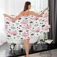 thumbnail image 6 of Coolnut Stars and Piglets Bath Towels with 1 Washcloth, 27"x54" + 12"x12"100% Cotton Bathroom Towels Set, Ultra Absorbent and Super Soft Bath Towel for Hotel, Home, 6 of 6