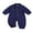 Blue, variant on Bagilaanoe Newborn Baby Girl Boys Fall Jumpsuit Long Sleeve Bodysuit 3M 6M 9M 12M 18M Infant Fall One Piece Romper