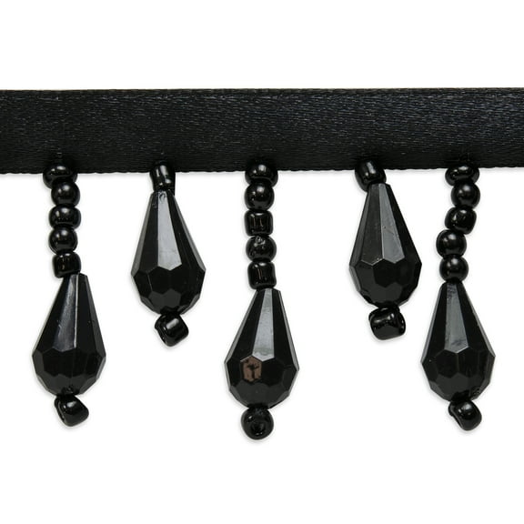 Expo Int'l 5 yards of Joanne Beaded Teardrop Fringe Trim