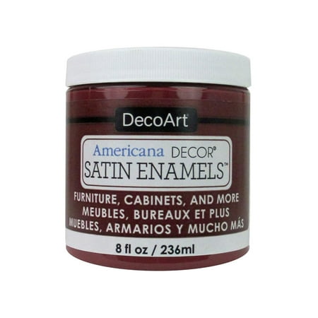 UPC: 0766218091543 | Decoart Americana Decor Satin Enamels 8oz DeepRuby