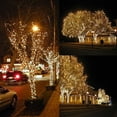 thumbnail image 2 of Somnr Christmas solar string lights Outdoor Decoration String Lights 72ft200 LED Lights for Indoor,Outdoor,St.Patrick's Day Thanksgiving,Party,Wedding,Patio,Garden Decoration (Warm White), 2 of 5