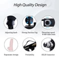 thumbnail image 3 of Máquina de consoladores Sex Machine con consolador realista, máquina de sexo para mujer con conector 3XLR, máquina sexual propulsora para hombre, juguetes para adultos, juguete sexual con 8 accesorios, 3 of 8
