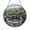 Acrylic 3.5 Inch, variant on Waterfall Stone Well Stained Glass Style Suncatcher, Scenic Round Window Hanging Gift for Mom and Nature Lovers