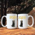 thumbnail image 3 of Happy New Year Labrador Retriever Welcome 2025 Balloon Firework Party Mug Lab Dog Lover Gifts Coffee Tea Cup - 01014, 3 of 4