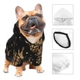 thumbnail image 3 of Balery Design Name Dog Hoodie Pets Wear Hoodies For Small Dogs Pet Clothes Costumes, Pets Wear Hoodie Sweatshirt Outfit For Dogs Cats Cosplay Party-Size Name, 3 of 8