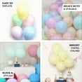 thumbnail image 4 of Efavormart 25PCS 12" Pastel Ice Blue Round Latex Helium Balloons Matte Color Balloons, 4 of 10
