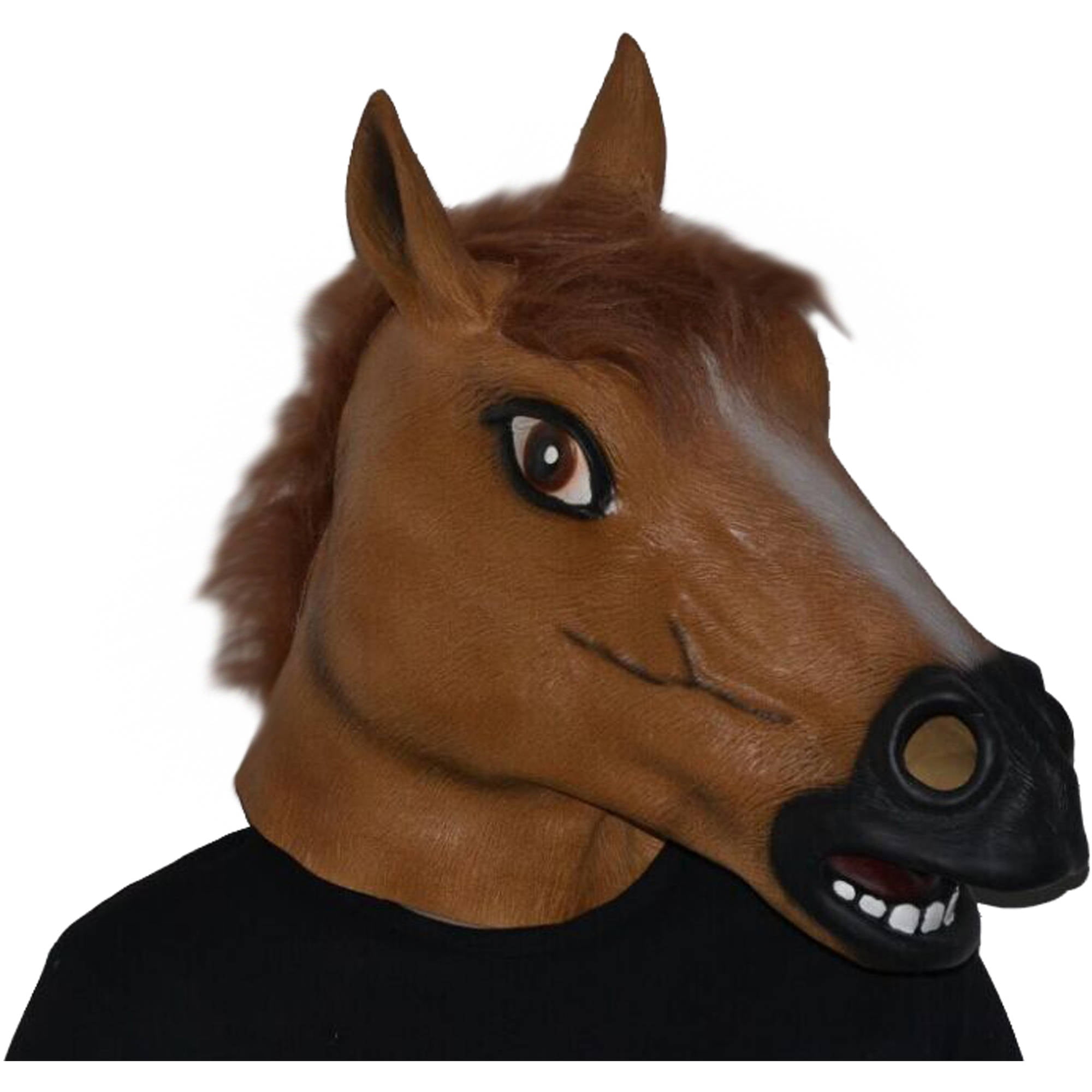 Horse Latex Mask Adult Halloween Accessory