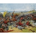 thumbnail image 3 of Lionel Royer 24x20 Black Modern Framed Museum Art Print Titled - The Battle Near Mentana, 3 of 5