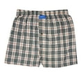 thumbnail image 5 of Different Touch Men's Big and Tall Cotton Boxer Shorts Underwear 6-Pack, 5 of 6
