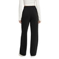 thumbnail image 5 of ZHYou No Boundarie Straight Leg Sweatpants for Women Drawstring Elastic High Waist Loose Fit Trousers with Pockets,Black,Size M, 5 of 6