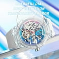 thumbnail image 6 of BOZLUN Mens Watch Skeleton Luxury Mechanical Luminous Waterproof Self-Winding Wrist Watch, 6 of 11