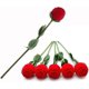 thumbnail image 5 of Caja de joyería con anillos y formas de flores de rosas, caja de regalo para el día de San Valentín y caja para anillos de boda, 5 of 5