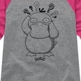 thumbnail image 3 of Pokémon - Psyduck Confusion - Girls Raglan Graphic T-Shirt, 3 of 5