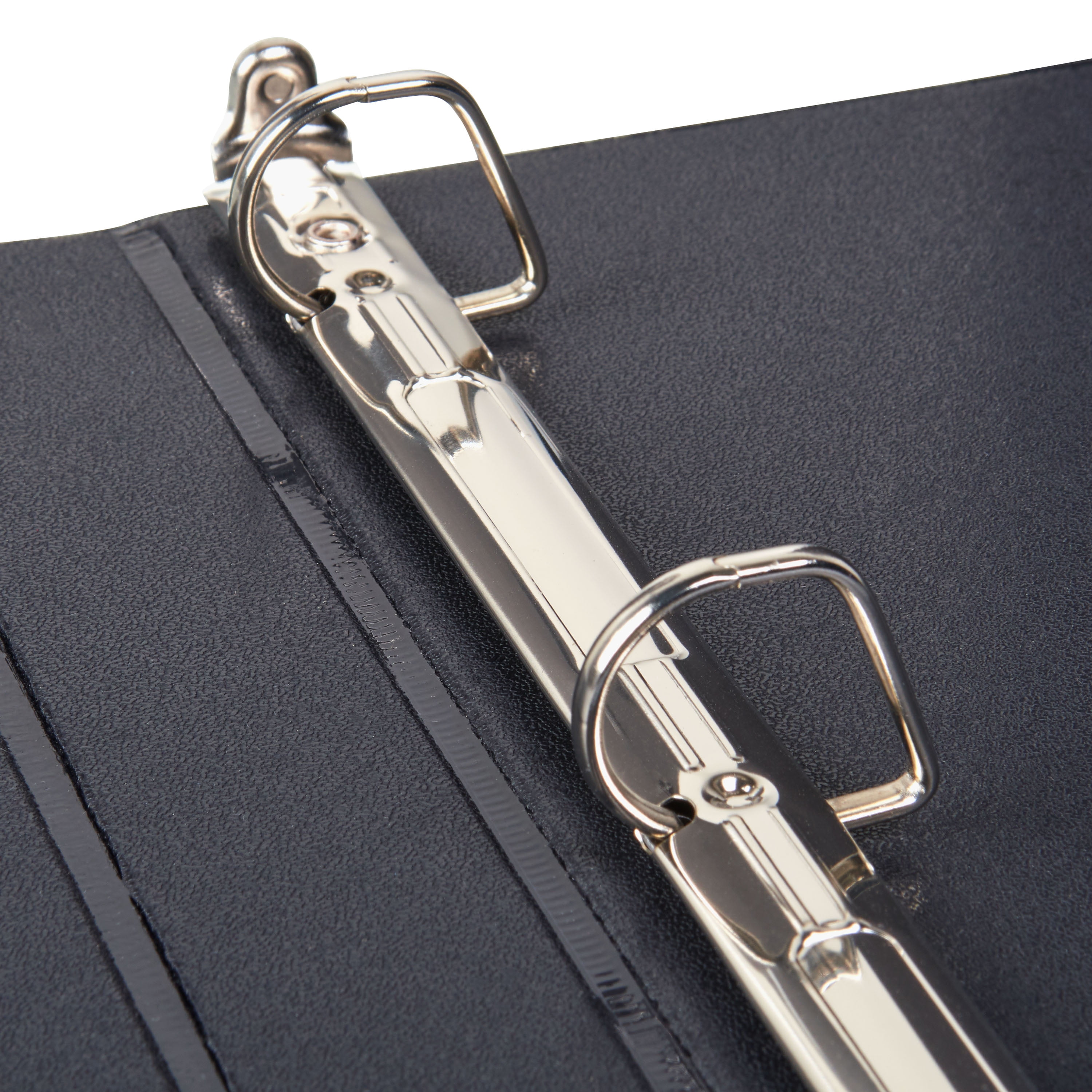 Pen+Gear Durable View 3-Ring Binder with 1-inch Rings 4-Pack (Black)