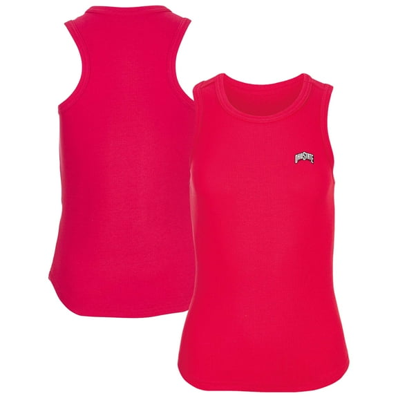 Women's Scarlet Ohio State Buckeyes Adrienne Tank Top