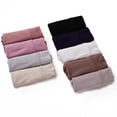 thumbnail image 4 of Doomiva Womens Mock Neck Detachable Collar Half Tops Winter Turtleneck Removable Half Shirt Undershirt Tops Neck Warmer Accessories White One Size, 4 of 5