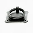 thumbnail image 3 of Black Iron Ring Pull Cabinet Hardware 2in | 2 Pack Rensup, 3 of 7