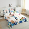 thumbnail image 3 of Feelyou Cartoon Nutcracker Full Size Comforter Sets, Merry Christmas Bedding Comforter Set, Princess Fairy Tale Reversible Bedding Sets, Super Cozy Room Decor, 3pcs, 3 of 8