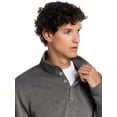thumbnail image 4 of Frontier Threads Men's Long Sleeve Button Mock Neck Sweaterfleece, 4 of 5