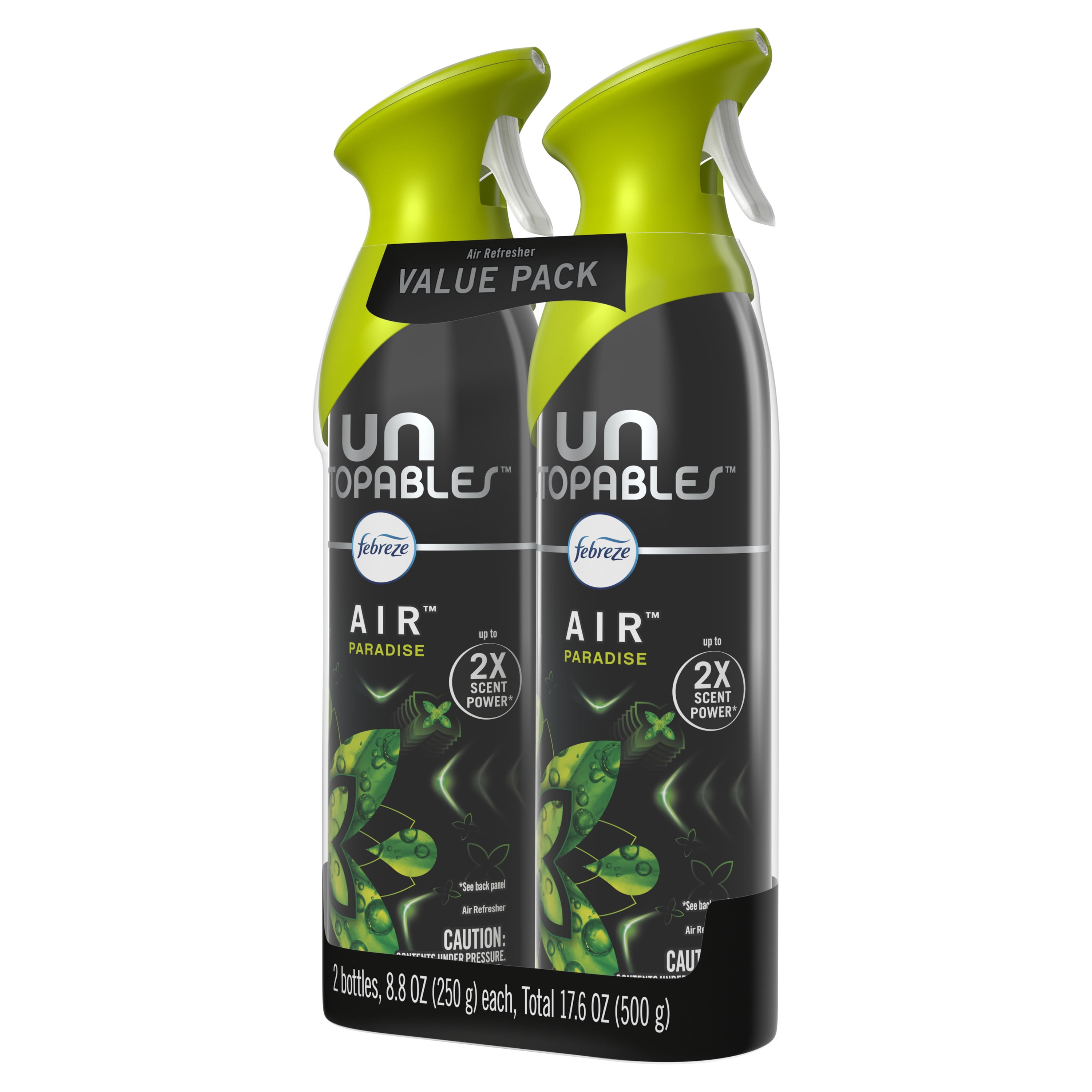 Febreze Unstopables Air Effects Air Freshener Paradise, 8.8 oz, 2 ct