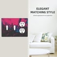 thumbnail image 5 of Rock Concert Switch Cover Decorative Wall Plate 3-Gang 2-Toggle 1-Duplex Standard Size, 5 of 5