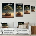 thumbnail image 4 of Designart Bonsai Tree On Sand I Canvas Wall Art, 4 of 5