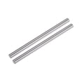 thumbnail image 1 of Unique Bargains 2pcs Linear Motion Rods 6mm x 200mm (0.24 x 7.87 Inches) Case Hardened Chrome Plated Round Guide for 3D Printer, 1 of 6