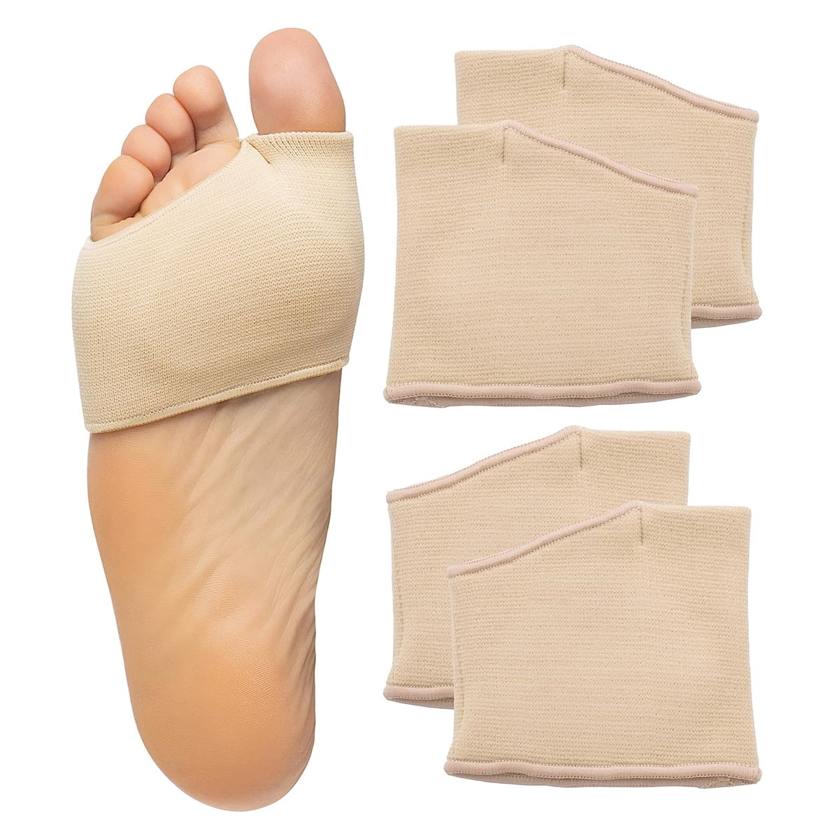 Metatarsal Pads Ball of Foot Pain Relief Cushions PCS Fabric