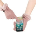 thumbnail image 4 of Dress Choice Women Winter Gloves Warm Touchscreen Gloves Windproof Texting Dress Gloves with Furry Lined, 4 of 8