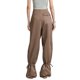 thumbnail image 3 of Sunloudy Pantalones de Mujer, Casual Cordón Amarrado Cintura Color Sólido Elástico Ajustable Tobillo Recto Suelto Pantalones Sunloudy moda, 3 of 6