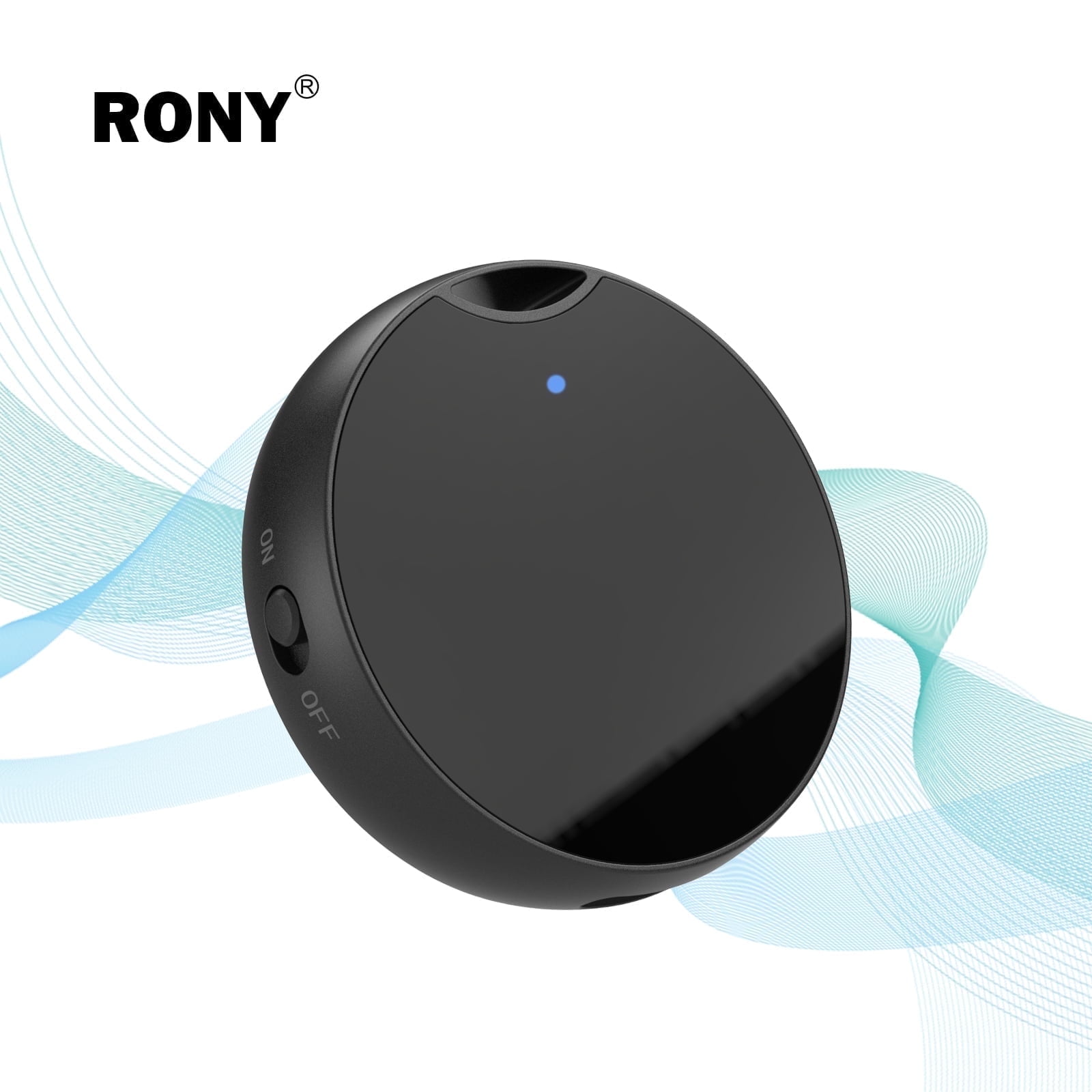 RONY 64GB Hidden Voice Recorder with Earphone: Mini Voice Activated Recording Device for Lecture Interview Meeting