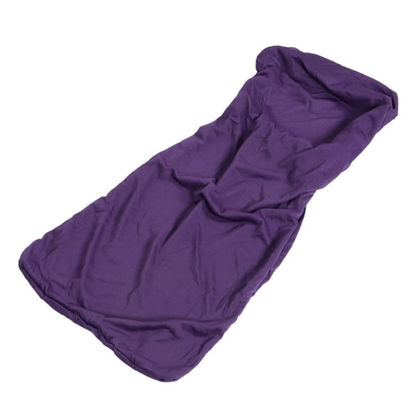 OUNONA  Office Chair Cover Stretchable No Arms Rest Covers for Purple