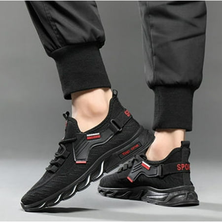 

PhoneSoap Cross Woven Men s Shoes Low Top Leisure Sports Running Fashion Men s Shoes Red