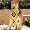 thumbnail image 2 of ZZZHY Geometric Design-52&nbsp;Women's&nbsp;Casual&nbsp;Halter&nbsp;Maxi&nbsp;Dress,&nbsp;Backless&nbsp;Sundress&nbsp;Loose&nbsp;Flowy&nbsp;for&nbsp;Summer&nbsp;Beach&nbsp;Travel&nbsp;Vac, 2 of 5