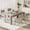 Grey, variant on COZONY 1.6m 6-8 Seater Farmhouse Dining Table, Reinforced Triangular Legs, 330 lb Capacity, Rectangular Wood Kitchen Table for Apartment & Small Space,Gray